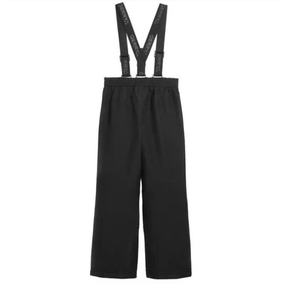 Gerry Ski Snow Bib Pants Black Insulated Waterproof Youth Size M 10-12 - Picture 3 of 16